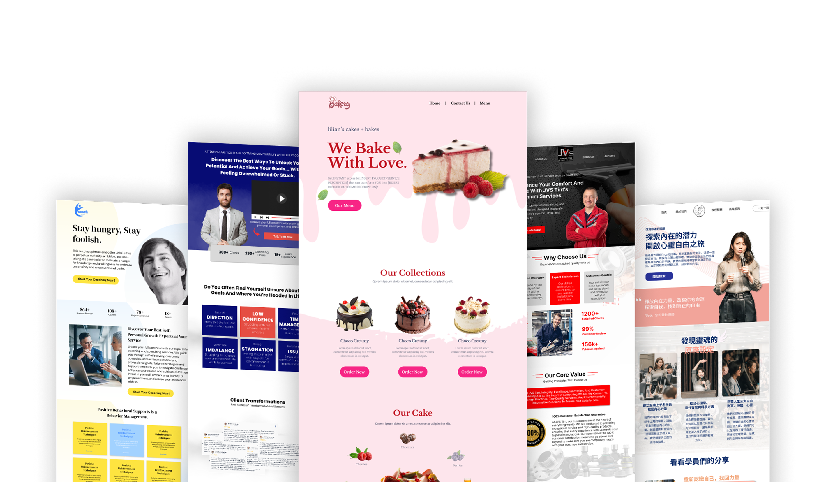 Funnelxtra landing page and funnel mockups